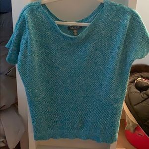 Ralph Lauren short sleeve knit sweater